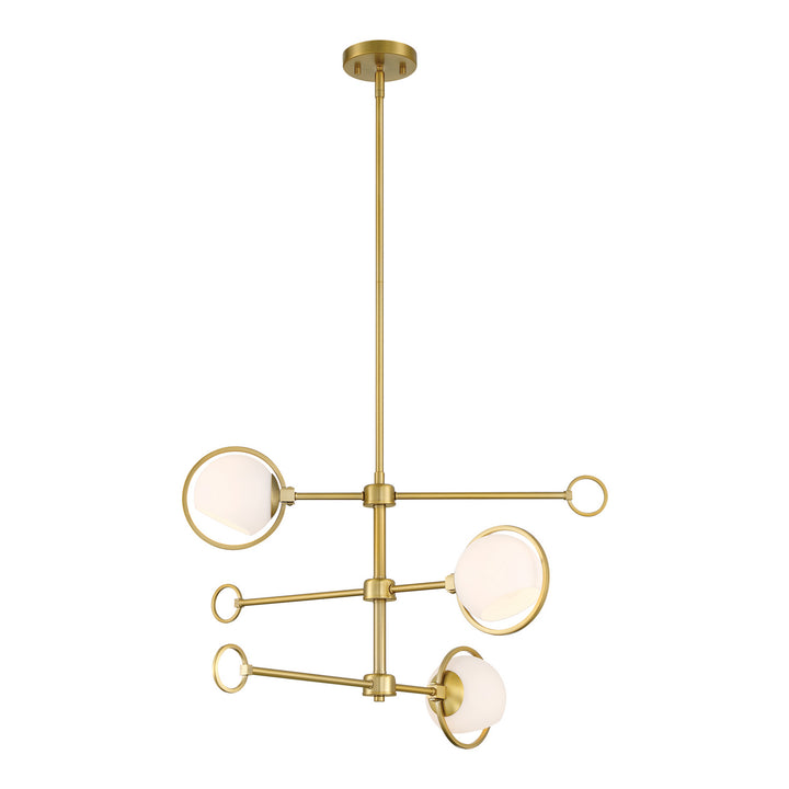 Designers Fountain Teatro D296C-3CH-BG Chandelier Light - Brushed Gold