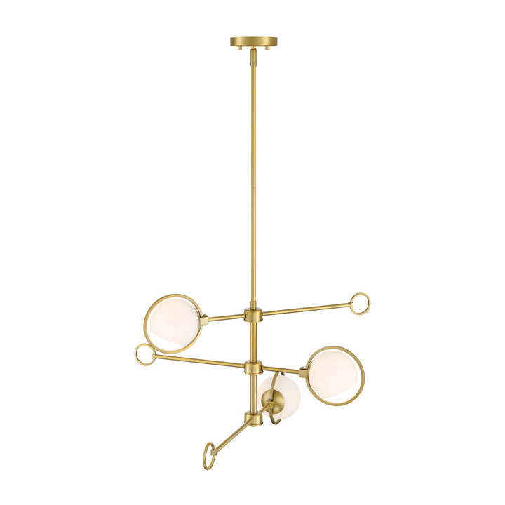 Designers Fountain Teatro D296C-3CH-BG Chandelier Light - Brushed Gold