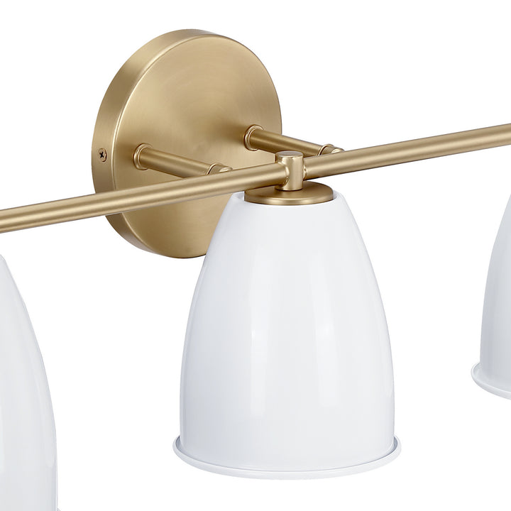 Designers Fountain Biba D300M-3B-BG Bath Vanity Light 24 in. wide - Brushed Gold