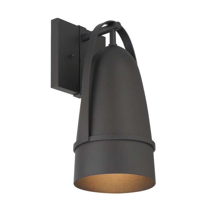 Designers Fountain D302M-6EW-BK Rue One Light Wall Lantern Outdoor Black