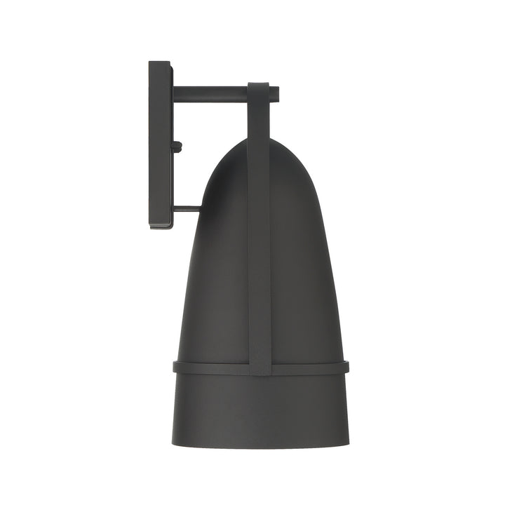 Designers Fountain D302M-6EW-BK Rue One Light Wall Lantern Outdoor Black