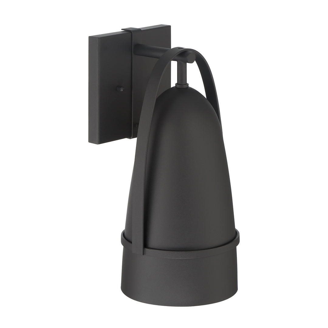 Designers Fountain D302M-6EW-BK Rue One Light Wall Lantern Outdoor Black