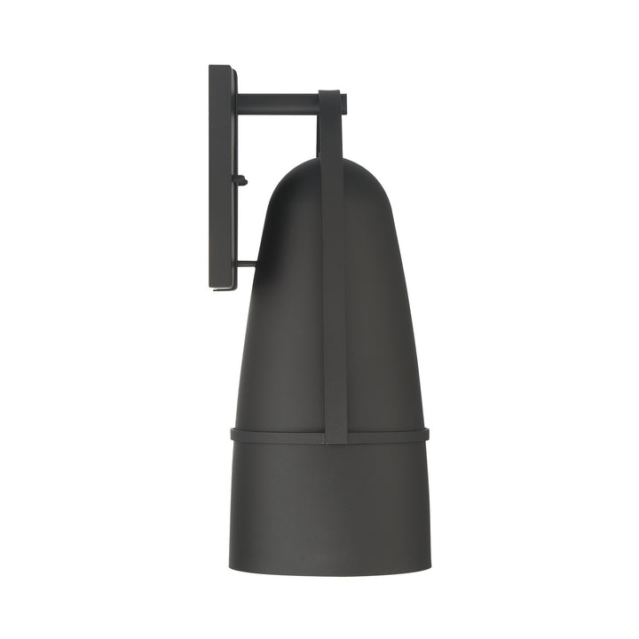 Designers Fountain D302M-7EW-BK Rue One Light Wall Lantern Outdoor Black