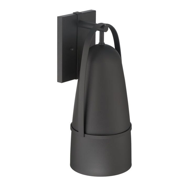 Designers Fountain D302M-7EW-BK Rue One Light Wall Lantern Outdoor Black