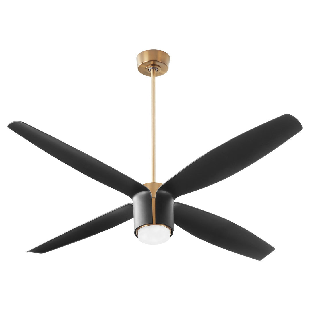 Oxygen 3-116-4015 Samaran 60 in. Ceiling Fan Aged Brass