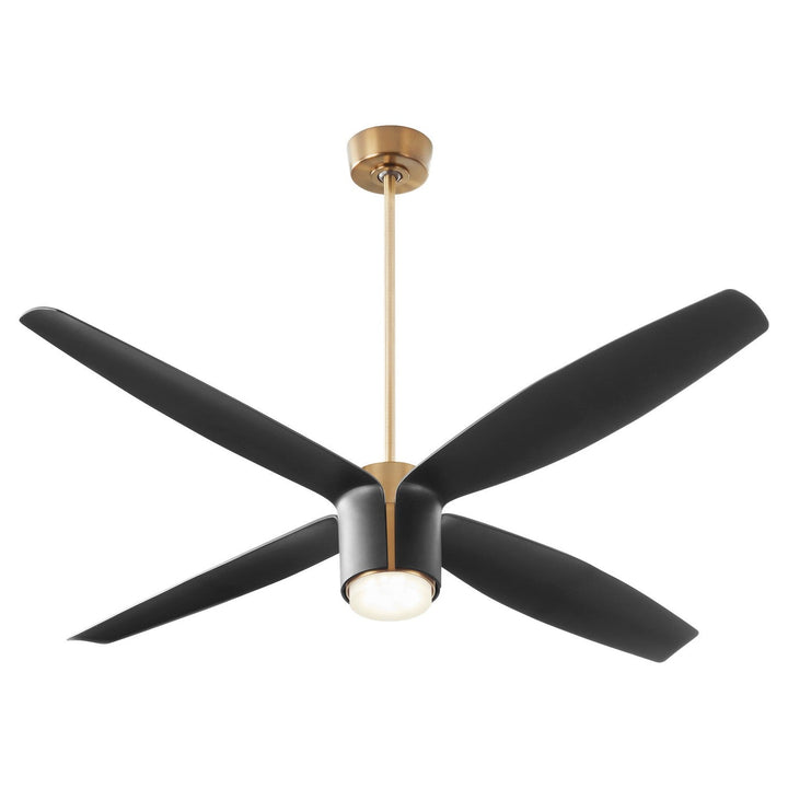 Oxygen 3-116-4015 Samaran 60 in. Ceiling Fan Aged Brass