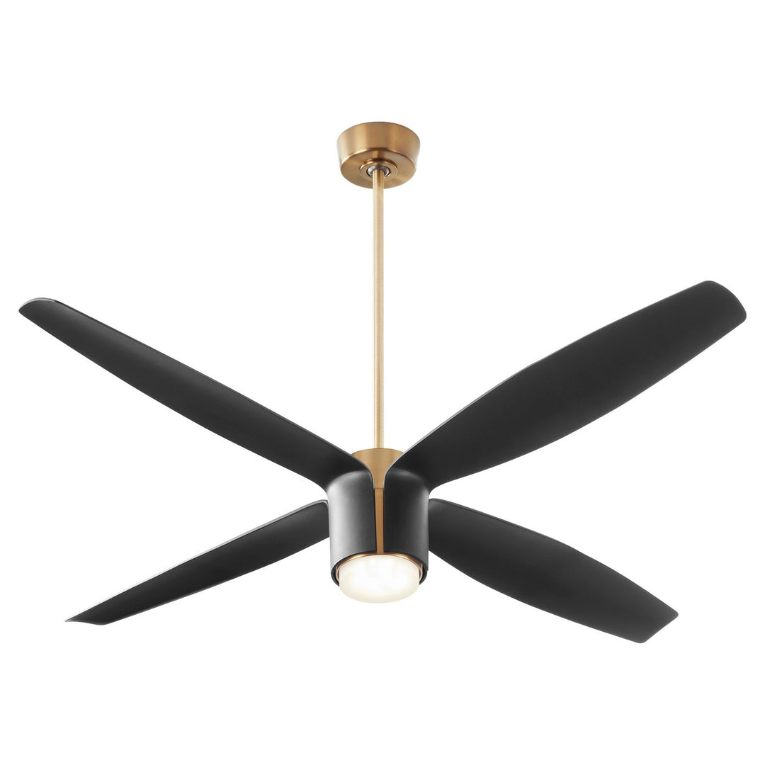 Oxygen 3-116-4015 Samaran 60 in. Ceiling Fan Aged Brass