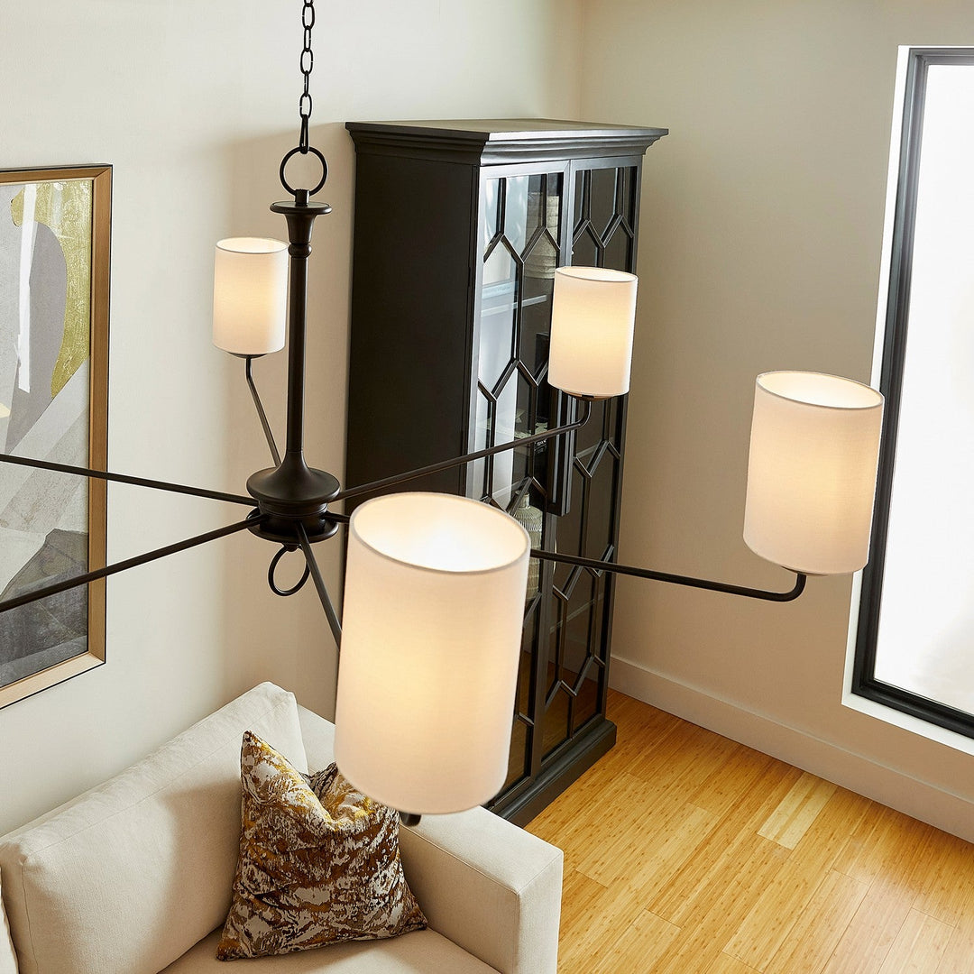 Cyan Design Ginevra 11433 Chandelier Light - Black