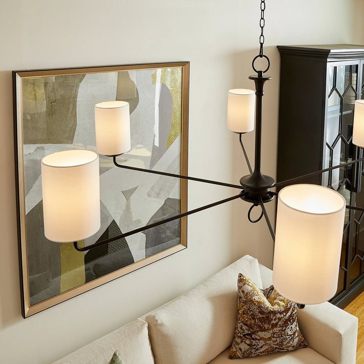 Cyan Design Ginevra 11433 Chandelier Light - Black