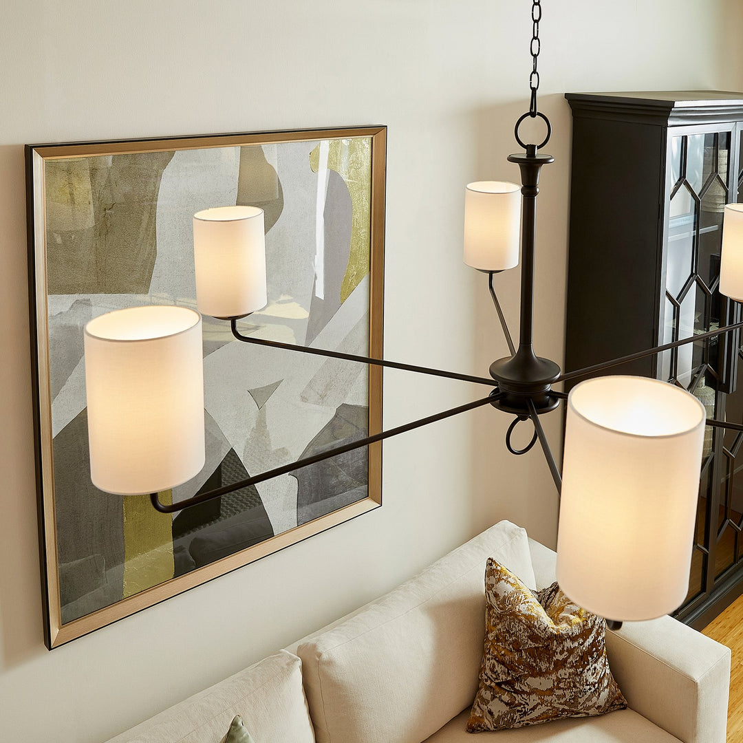 Cyan Design Ginevra 11433 Chandelier Light - Black