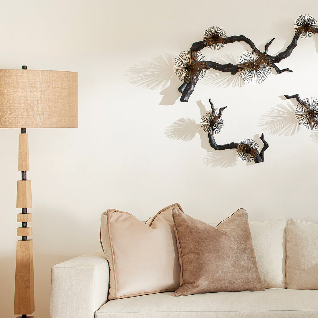 Cyan 11434 Wall Decor - Black And Gold Accents