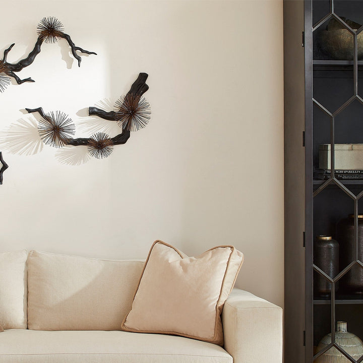 Cyan 11435 Wall Decor - Black And Gold Accents