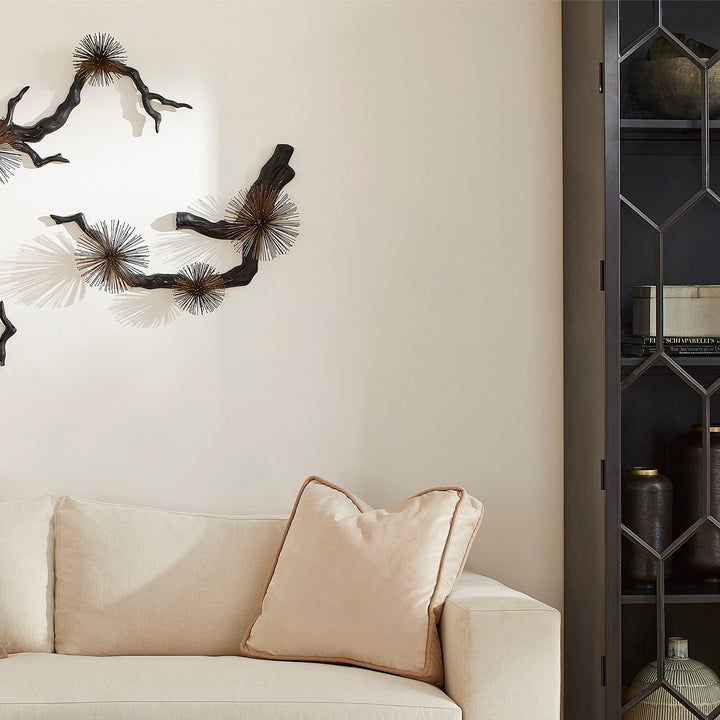 Cyan 11436 Wall Decor - Black And Gold Accents