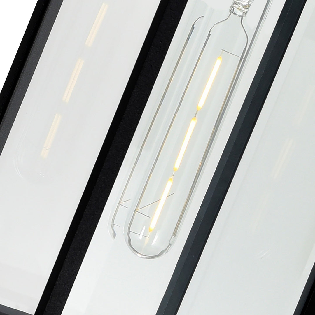 Cwi Lighting 1695W7-1-101  Windsor Outdoor Black