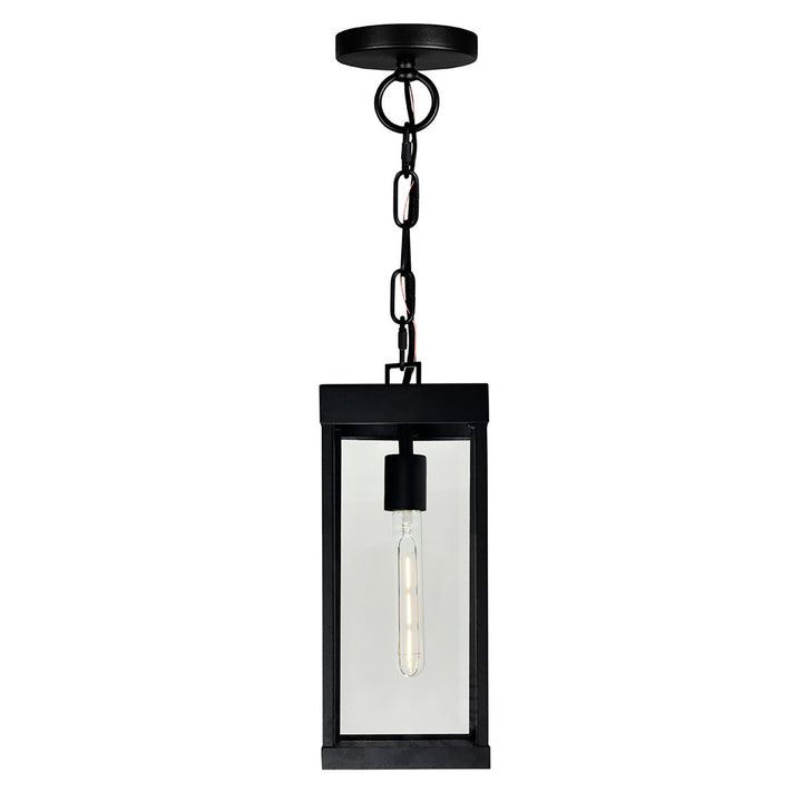 Cwi Lighting 1695P7-1-101  Windsor Outdoor Black