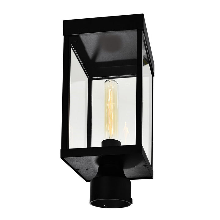 Cwi Lighting 1695PT6-1-101  Windsor Outdoor Black