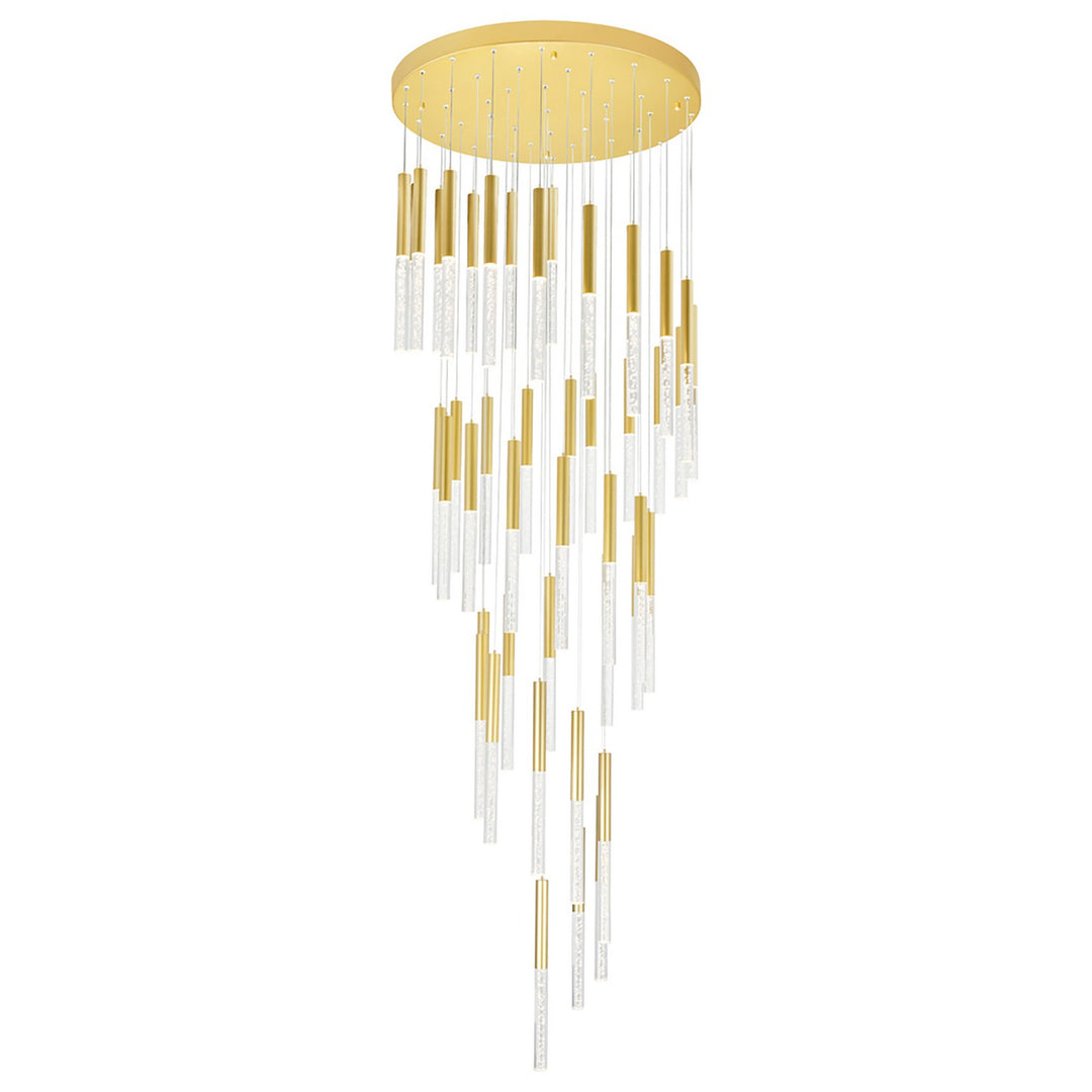 CWI Dragonswatch 1703P32-45-602 Chandelier Light - Satin Gold