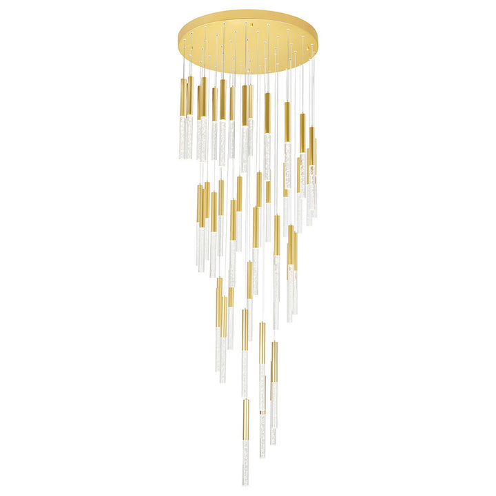 CWI Dragonswatch 1703P32-45-602 Chandelier Light - Satin Gold