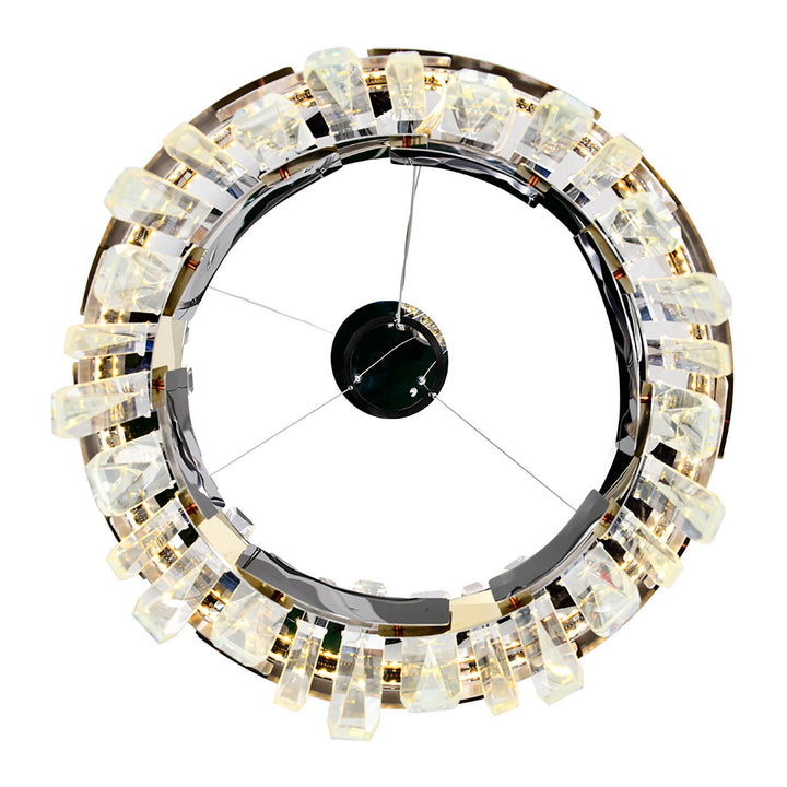 CWI Aya 1592P18-612 Chandelier Light - Pearl_Black_Titanium_Gold