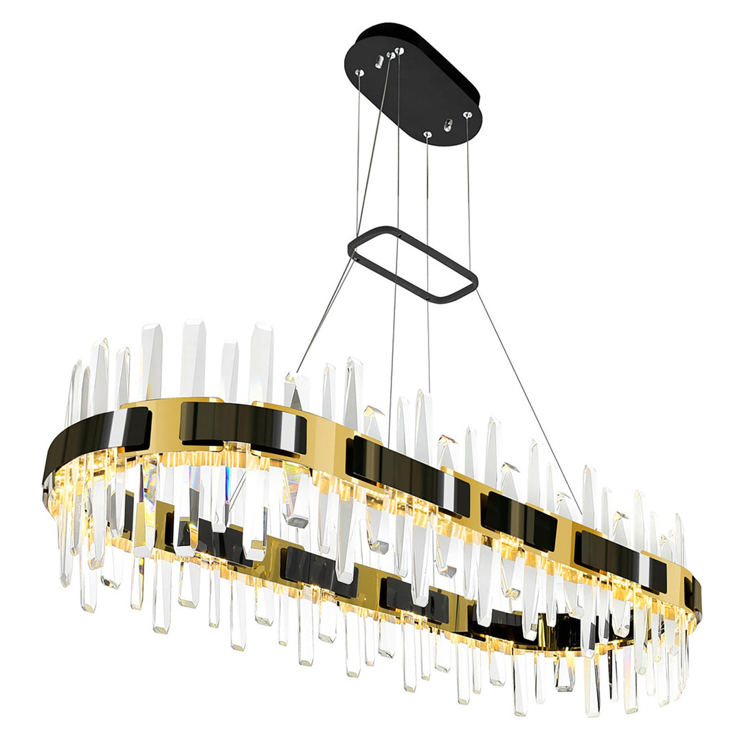 CWI Aya 1592P43-612-RC Pendant Light - Pearl_Black_Titanium_Gold