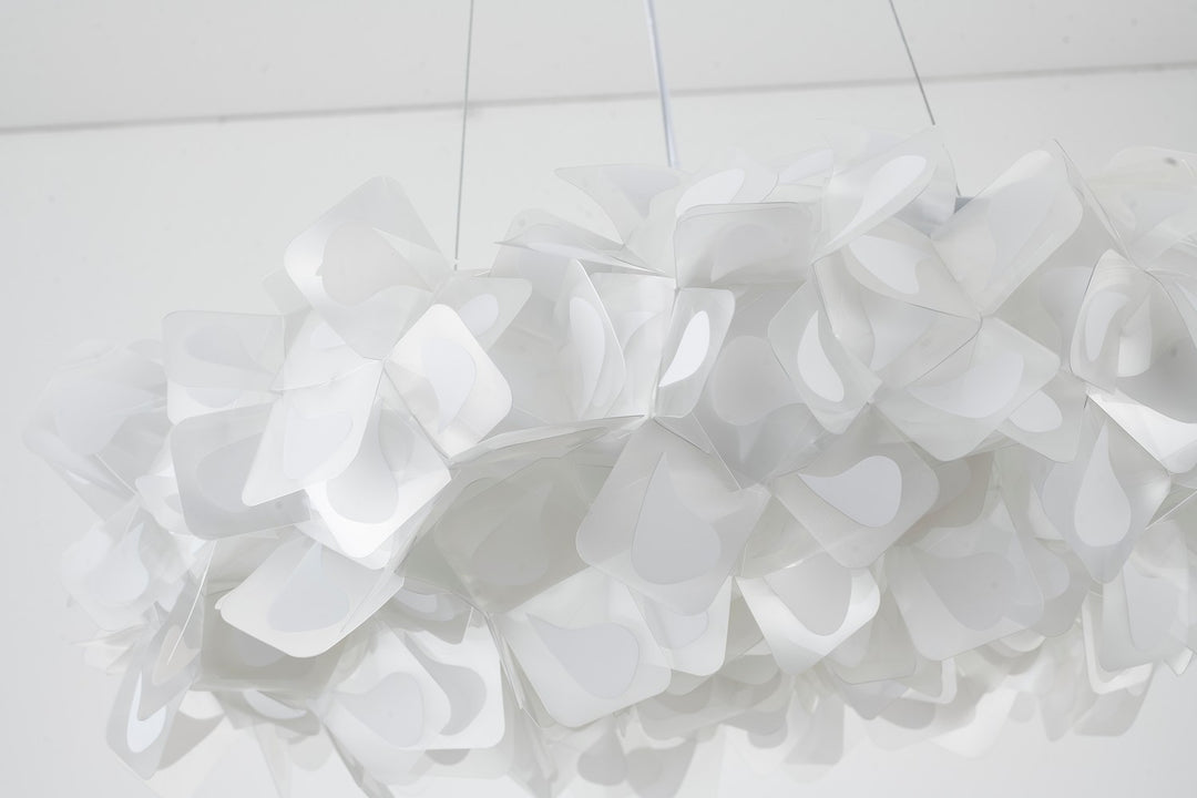 Bethel International DLS44C20CL-1 Chandelier Light - White