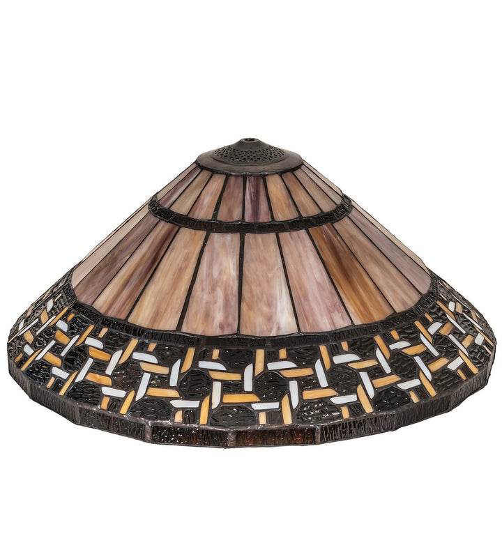 Meyda Tiffany Lighting 134049 Ilona Shade Lamp Shade Multicolored