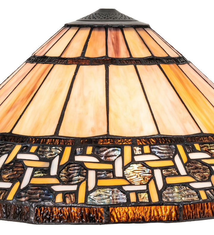 Meyda Tiffany Lighting 134049 Ilona Shade Lamp Shade Multicolored