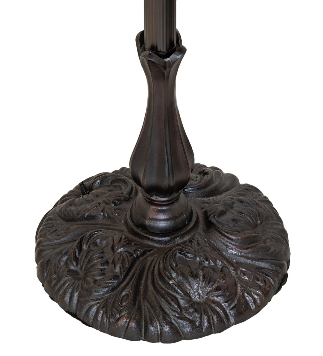 Meyda Tiffany Lighting 255708 Angelica One Light Torchiere Lamp Bronze / Dark