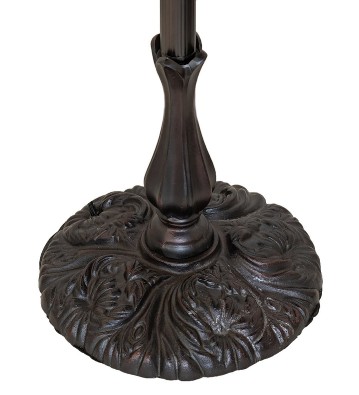 Meyda Tiffany Lighting 255708 Angelica One Light Torchiere Lamp Bronze / Dark