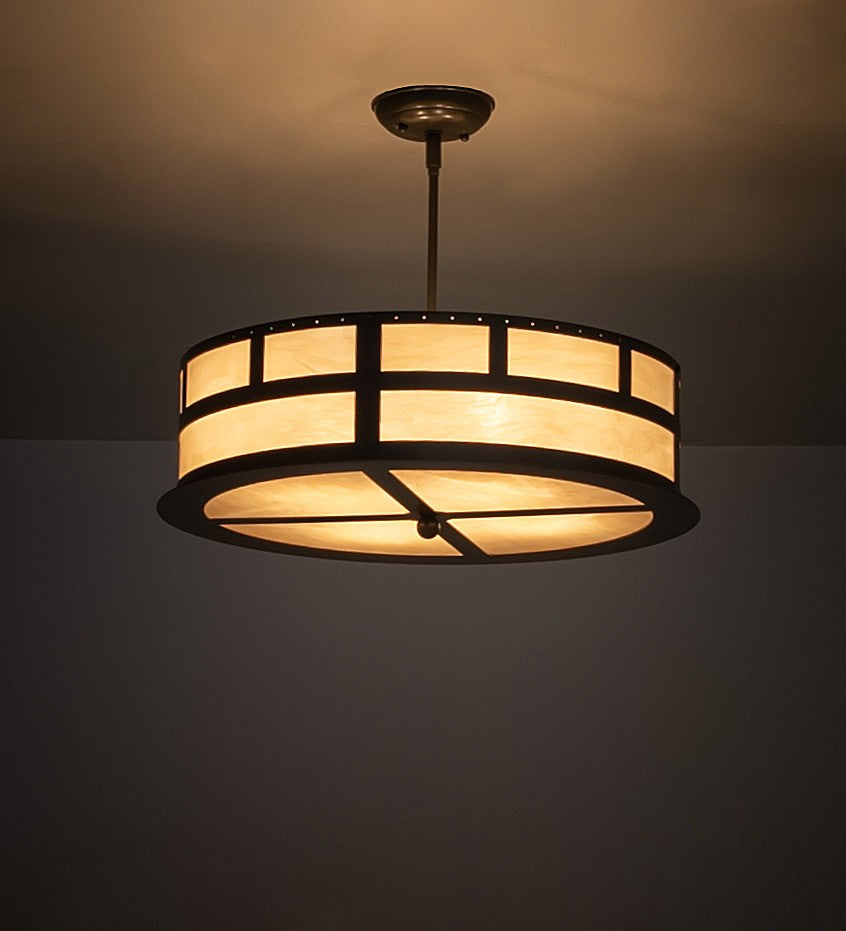 Meyda Tiffany Smythe 257669 Ceiling Light - Timeless Bronze