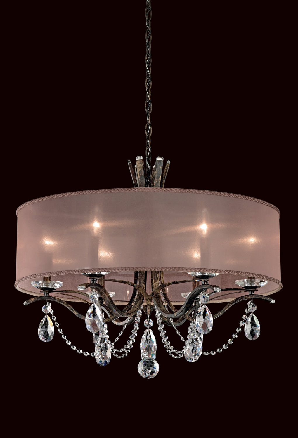 Schonbek Vesca VA8306N-48R1 Chandelier Light - Antique Silver