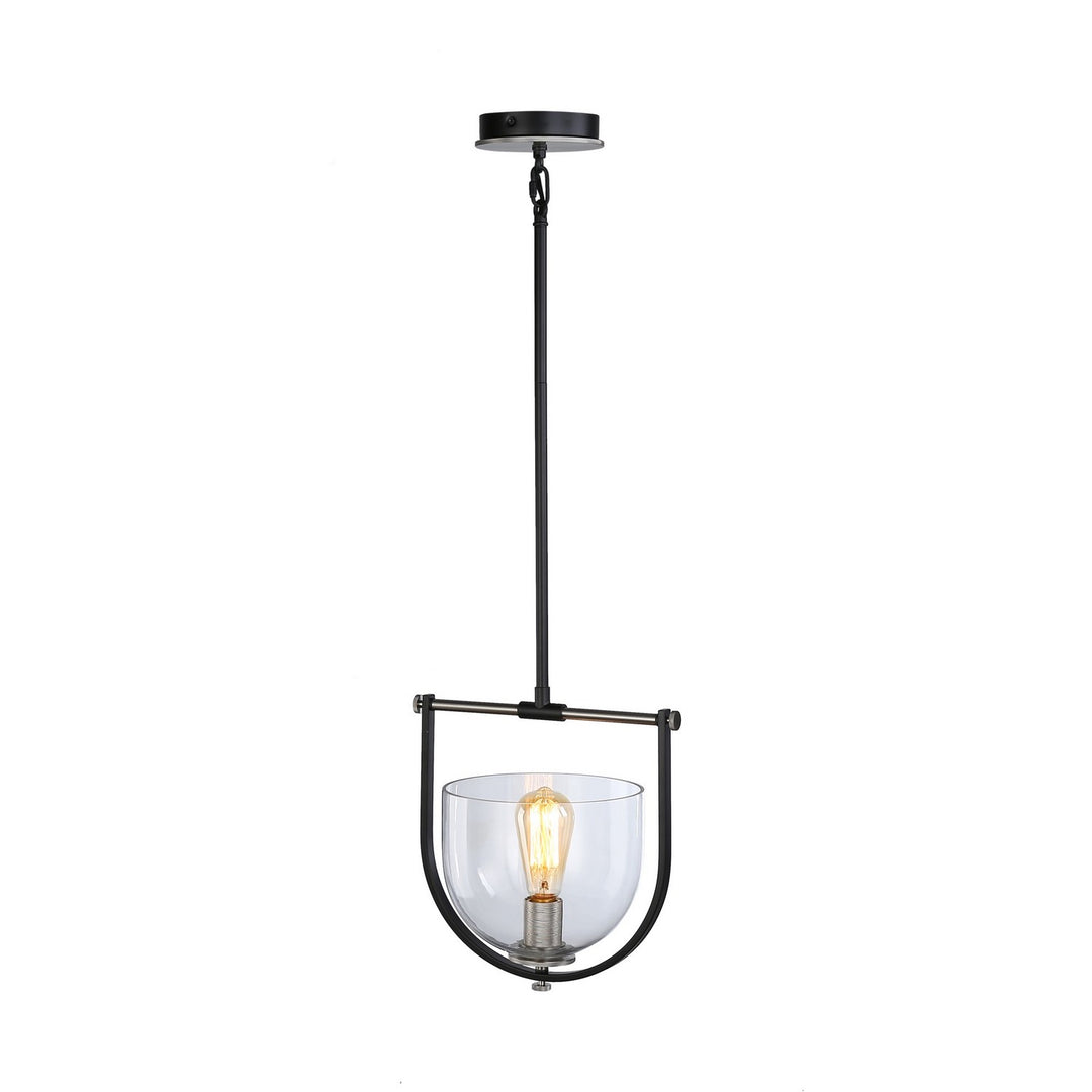 Artcraft Cheshire AC11741NB Pendant Light - Black & Nickel