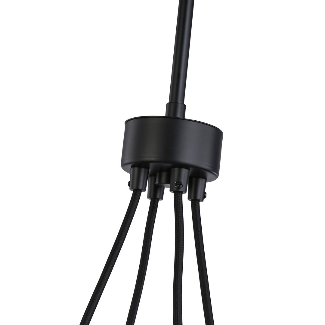 Artcraft Cheshire AC11746BB Chandelier Light - Black & Brass