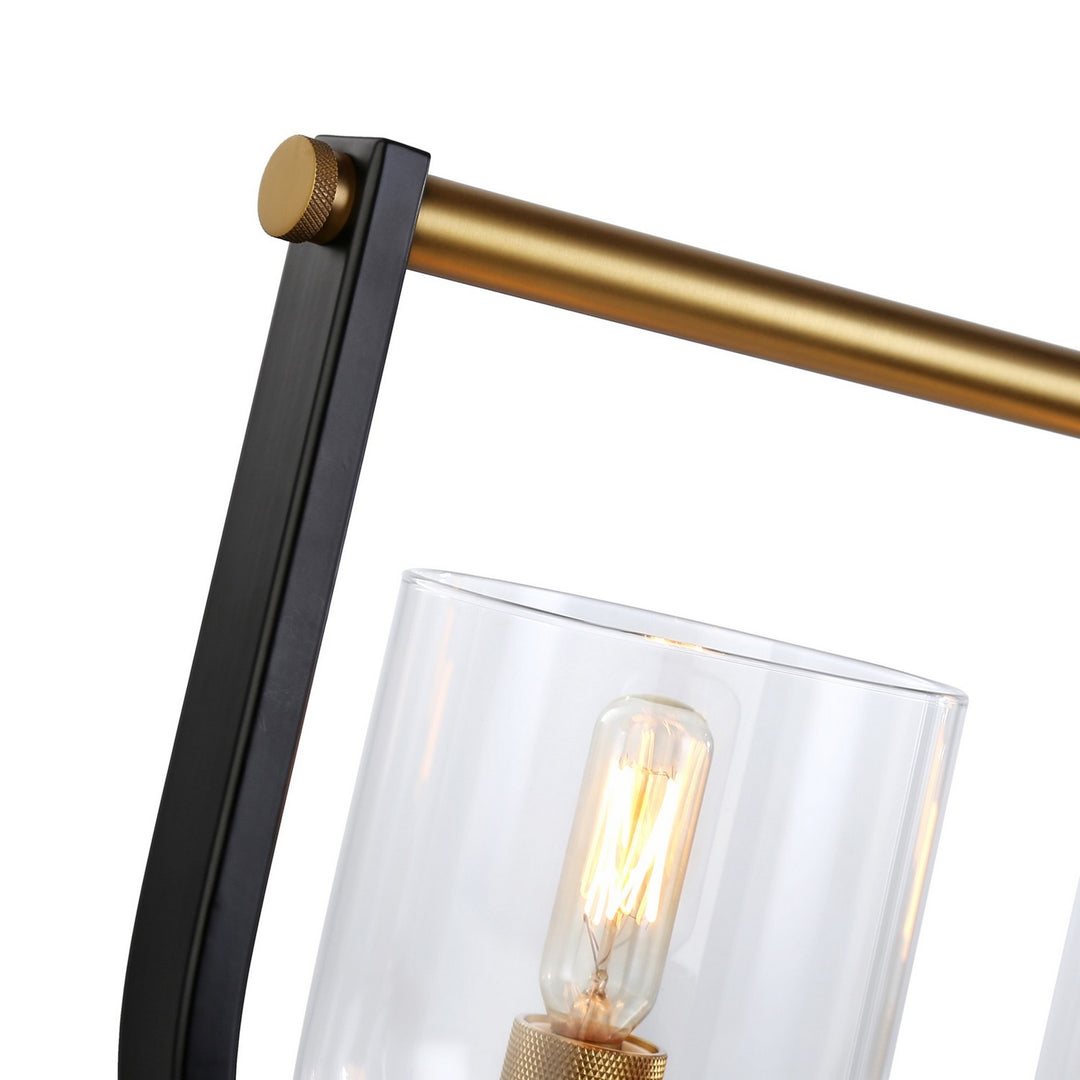 Artcraft Cheshire AC11745BB Pendant Light - Black & Brass
