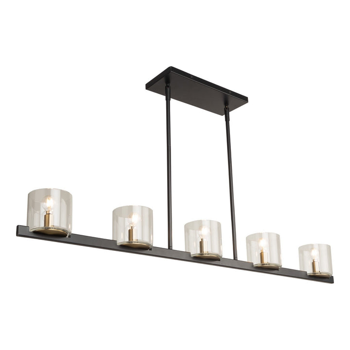 Artcraft Salinas AC11825BB Pendant Light - Black and Brass