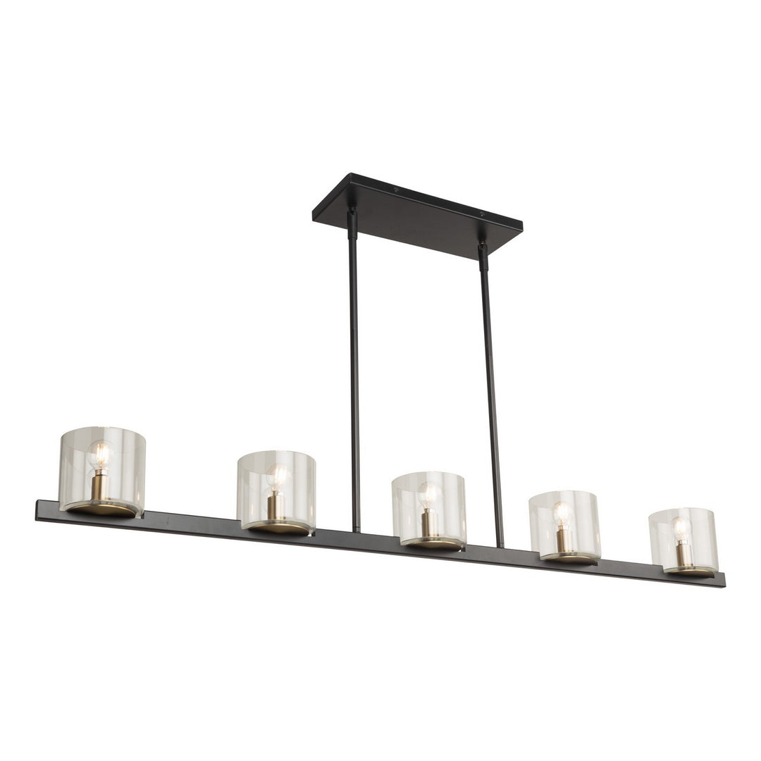 Artcraft Salinas AC11825BB Pendant Light - Black and Brass