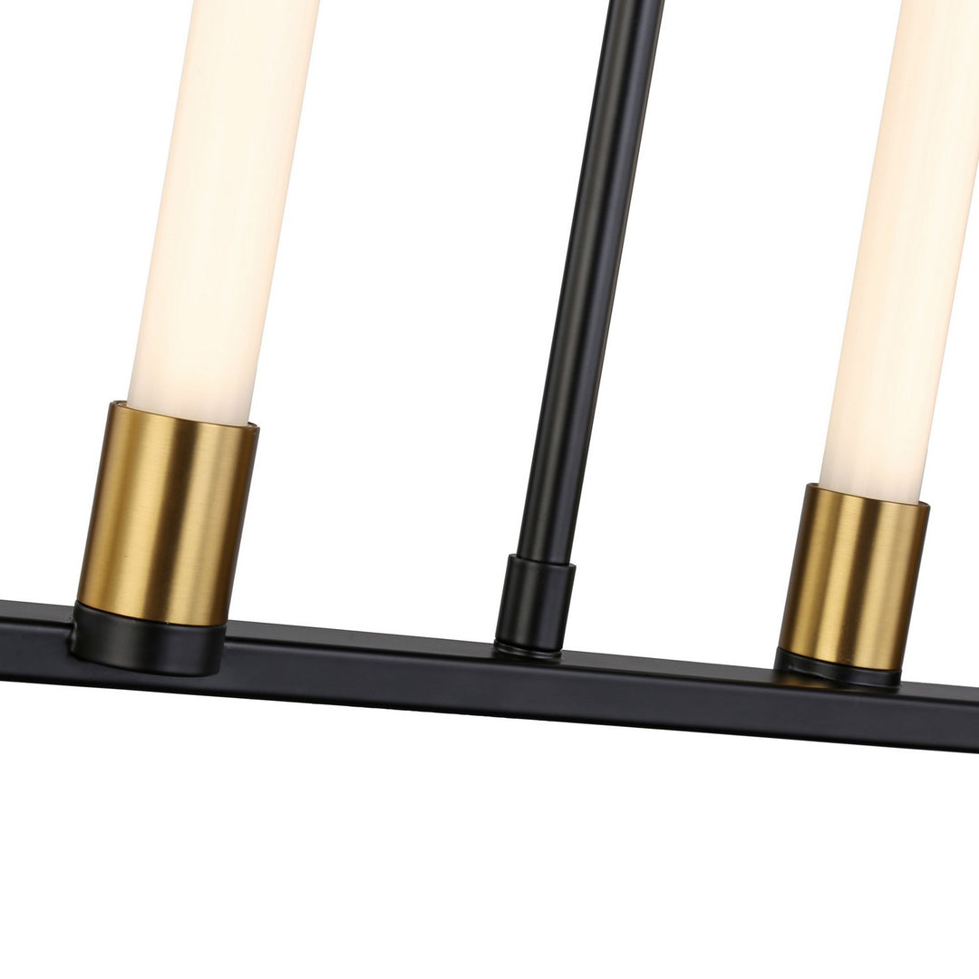 Artcraft Infiniti SC13086BB Pendant Light - Matte Black & Brass