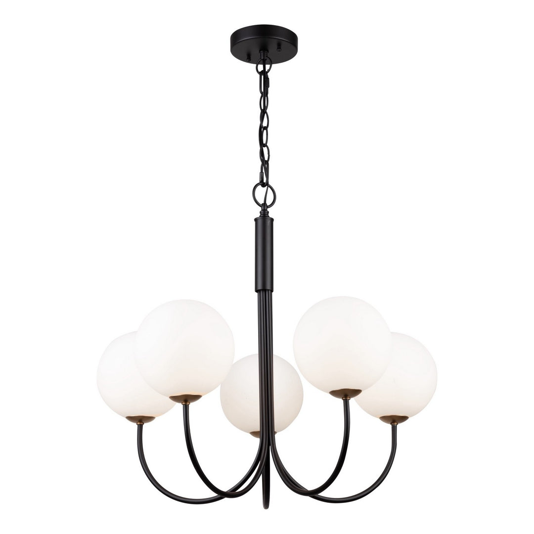 Artcraft Bistro AC11755BK Chandelier Light - Black