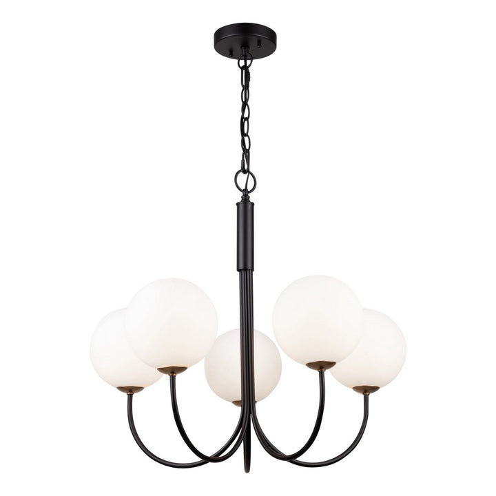 Artcraft Bistro AC11755BK Chandelier Light - Black