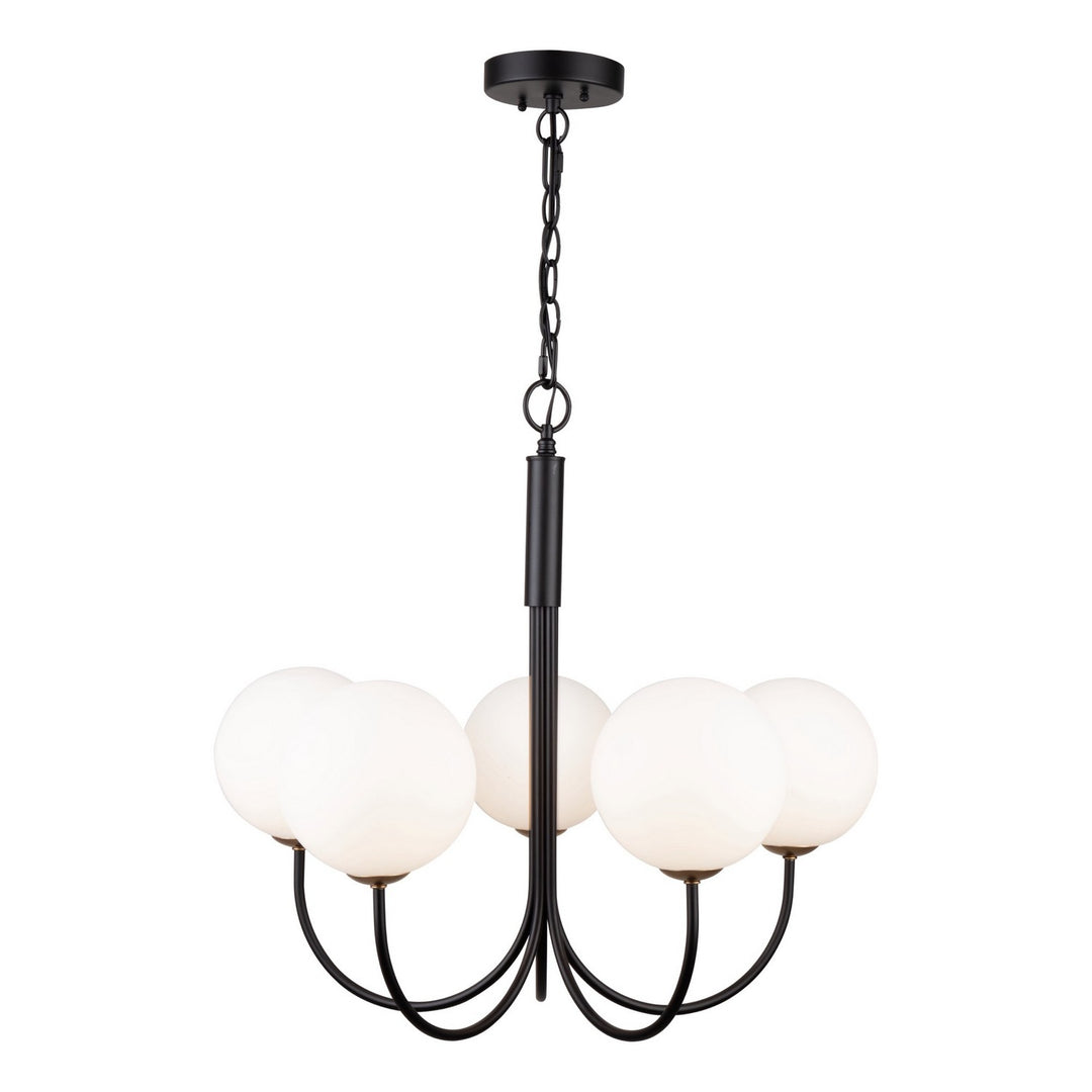 Artcraft Bistro AC11755BK Chandelier Light - Black