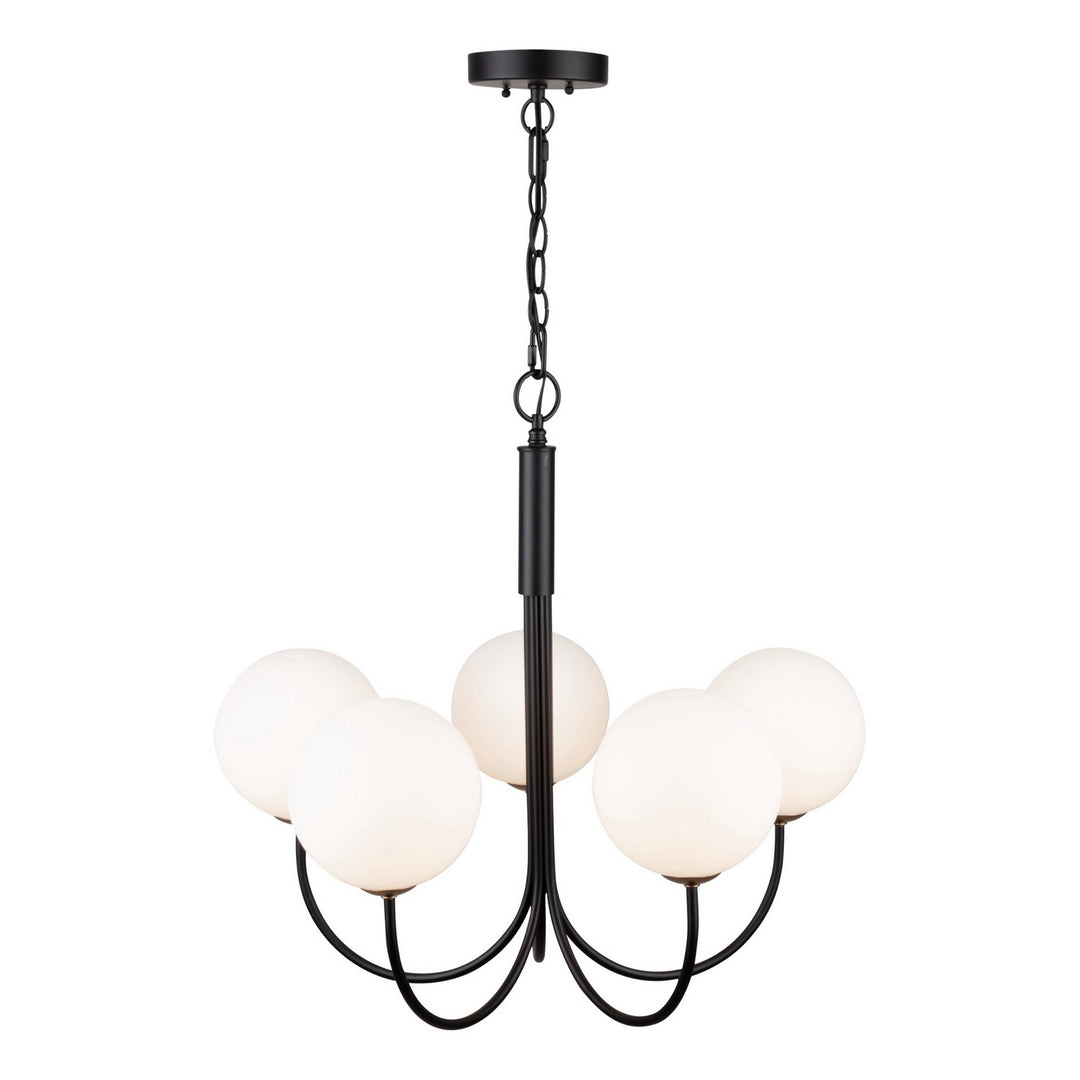 Artcraft Bistro AC11755BK Chandelier Light - Black