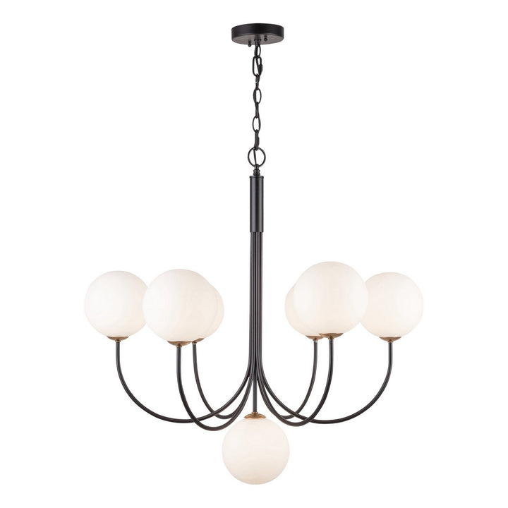 Artcraft Bistro AC11757BK Chandelier Light - Black