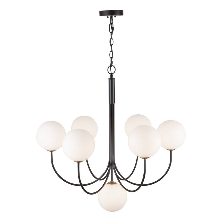 Artcraft Bistro AC11757BK Chandelier Light - Black