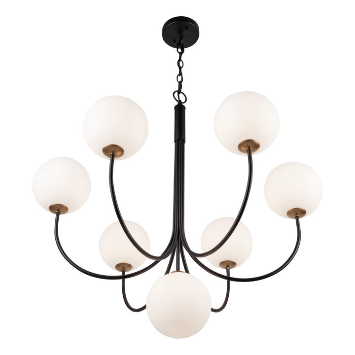 Artcraft Bistro AC11757BK Chandelier Light - Black