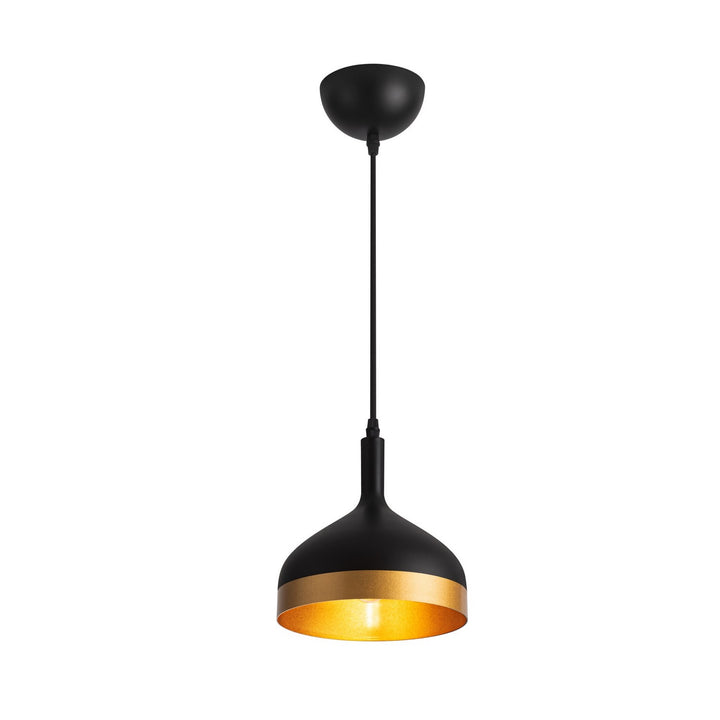 Artcraft Dash SC13351BK Pendant Light - Black & Gold