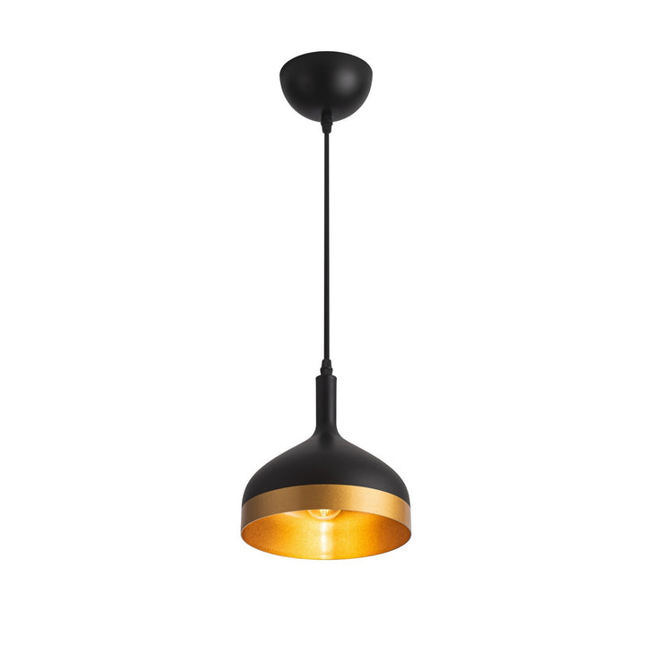 Artcraft Dash SC13351BK Pendant Light - Black & Gold