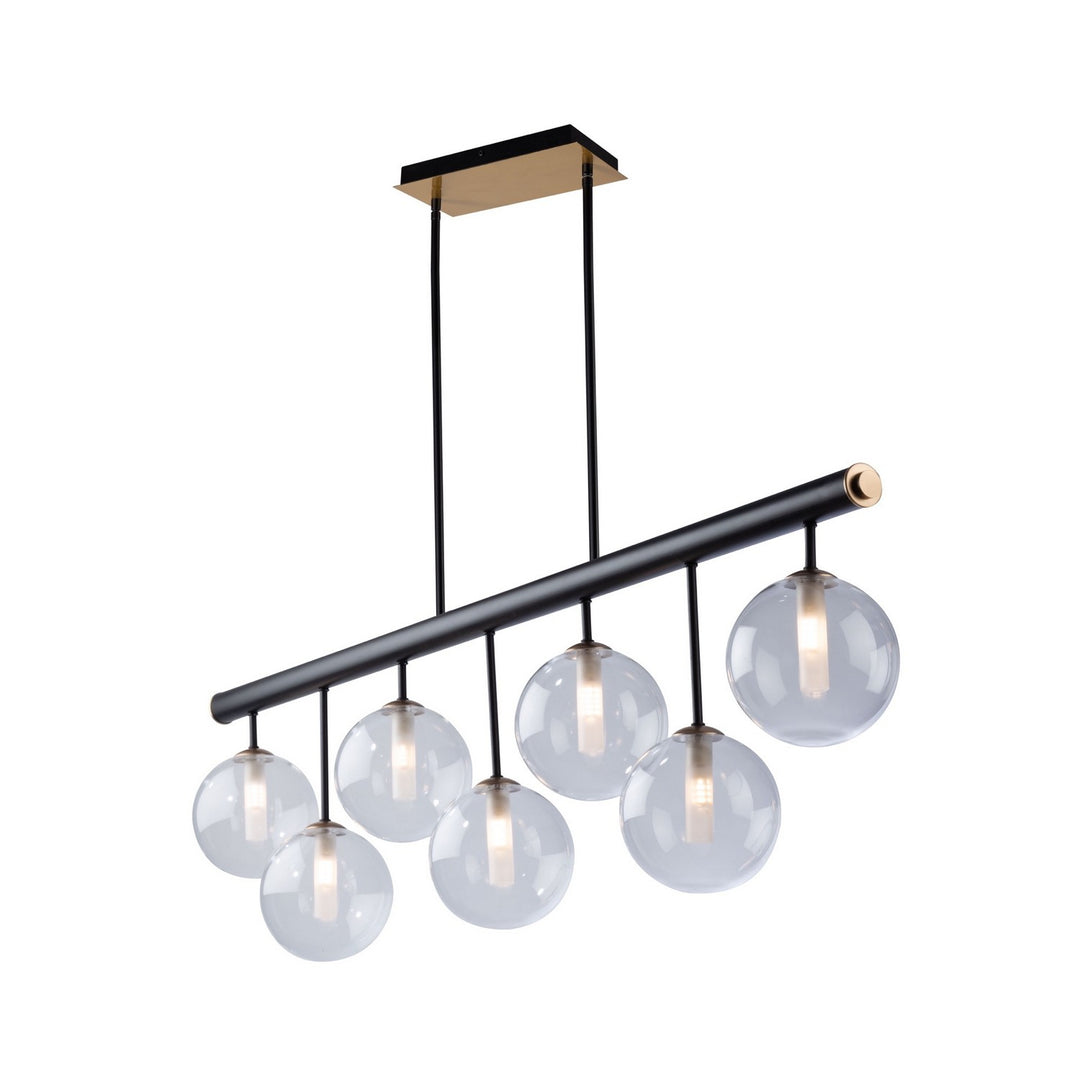 Artcraft Aurelia AC11767VB Pendant Light - Matte Black & Brass