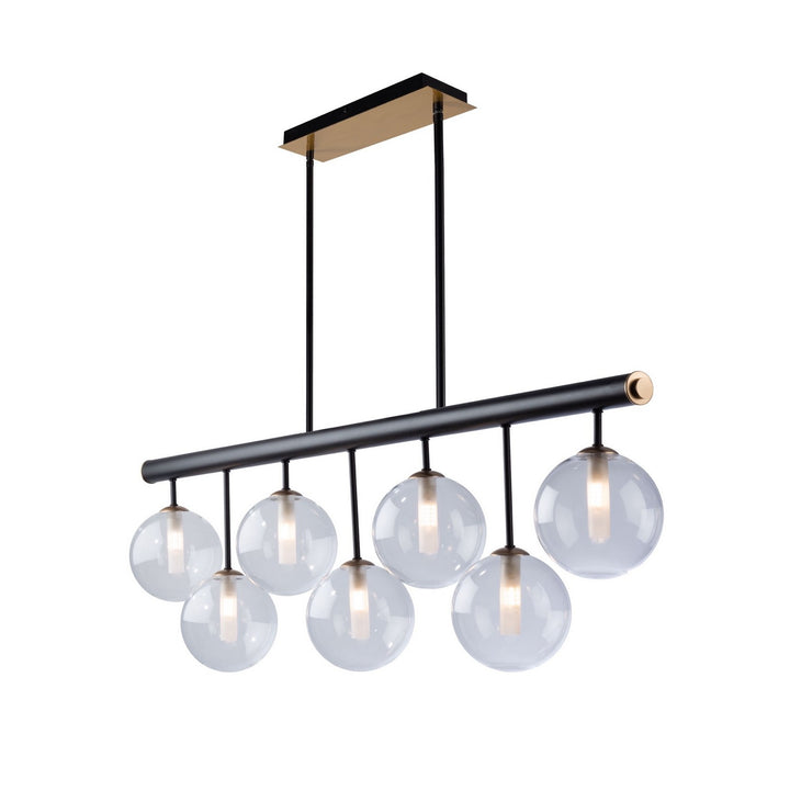 Artcraft Aurelia AC11767VB Pendant Light - Matte Black & Brass