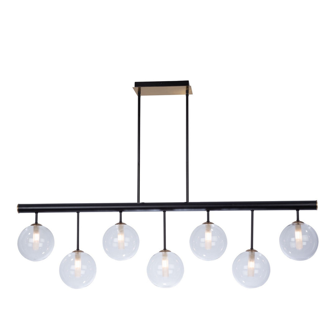 Artcraft Aurelia AC11767VB Pendant Light - Matte Black & Brass