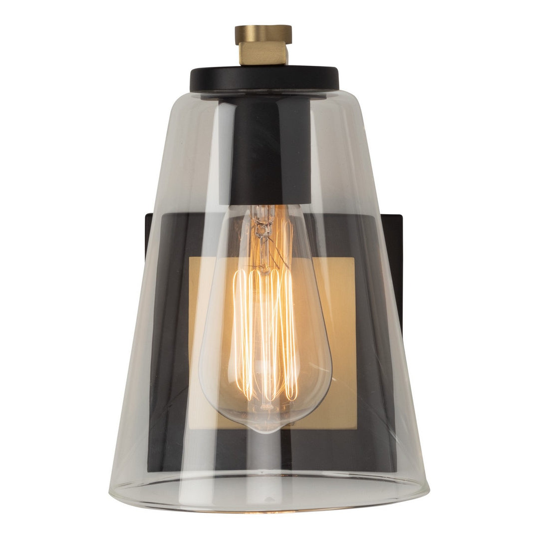 Artcraft Treviso AC11791BB Wall Light - Black & Brass